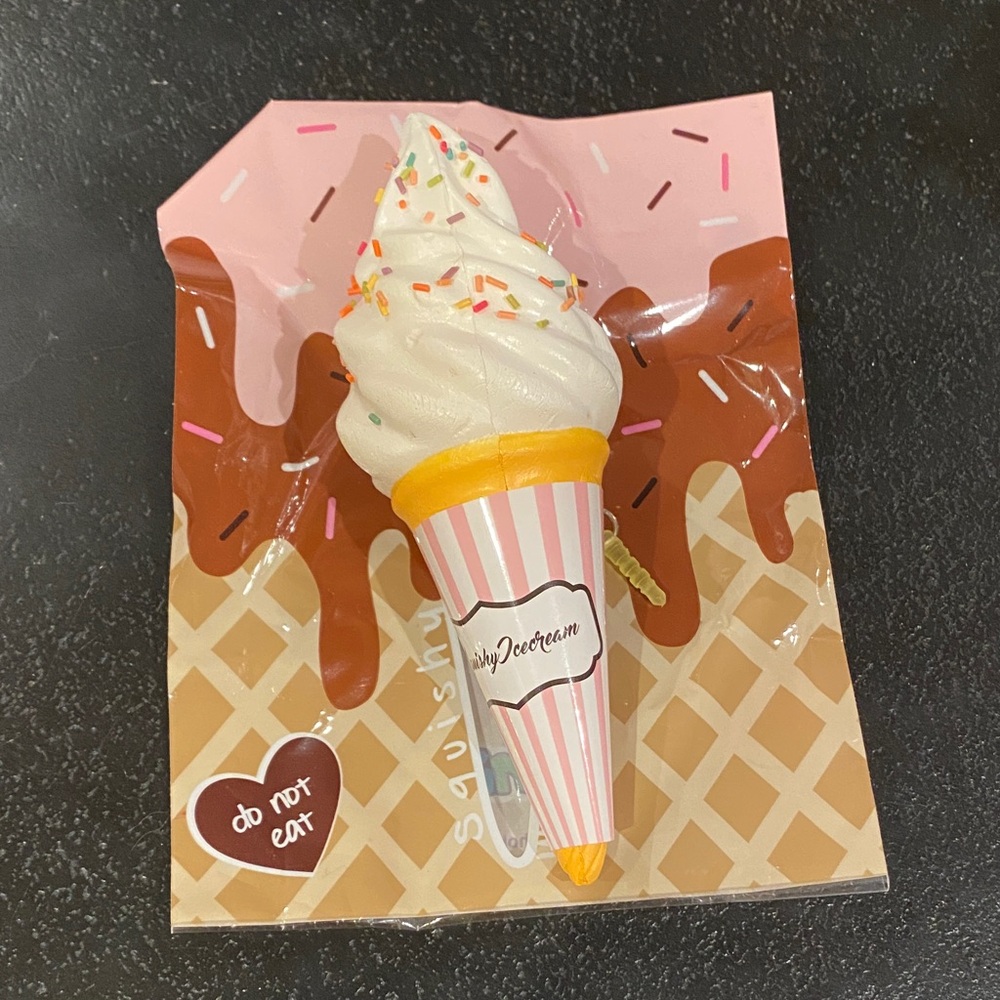 Puni Mary ice cream cone squishy toy